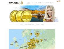 Tablet Screenshot of gwcoin.com